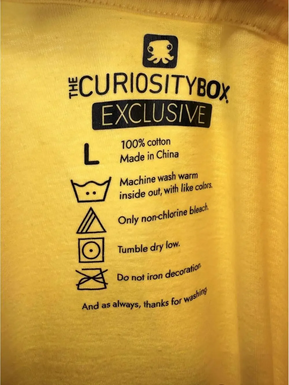 Yellow Graphic Brick Print T-Shirt Casual Streetwear‎ Large
